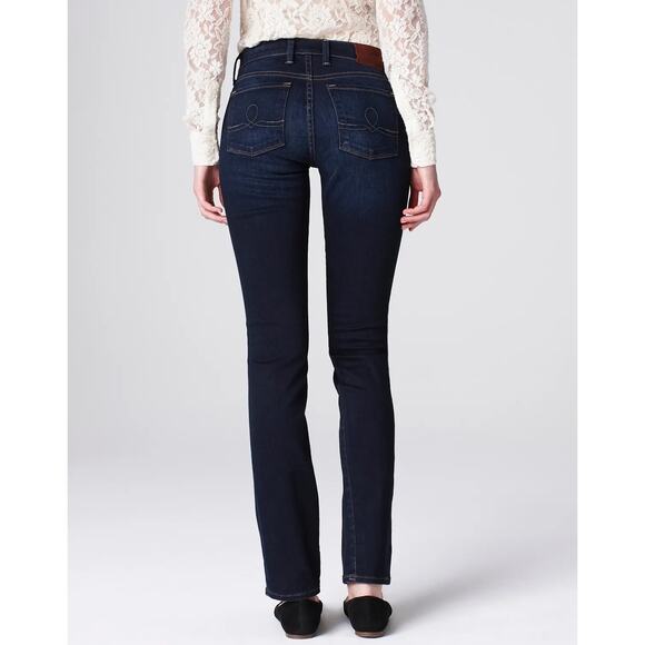 Lucky Brand Sofia Straight Jeans Dark Bacall Size 4/27 Excellent - Picture 2 of 16